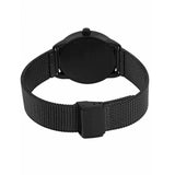 Buy Shop Calvin Klein Minimal Black Dial Black Mesh Bracelet Watch for Men - K3M5145X USA Online