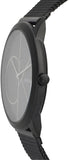 Buy Shop Calvin Klein Minimal Black Dial Black Mesh Bracelet Watch for Men - K3M5145X USA Online