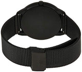 Buy Shop Calvin Klein Minimal Black Dial Black Mesh Bracelet Watch for Men - K3M514B1 USA Online