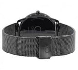 Buy Shop Calvin Klein Minimal Black Dial Black Mesh Bracelet Watch for Men - K3M514B1 USA Online