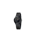 Buy Shop Calvin Klein Minimal Black Dial Black Mesh Bracelet Watch for Women - K3M22421 USA Online
