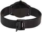 Buy Shop Calvin Klein Minimal Black Dial Black Mesh Bracelet Watch for Women - K3M224X1 USA Online