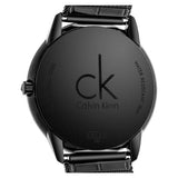 Buy Shop Calvin Klein Minimal Black Dial Black Mesh Bracelet Watch for Women - K3M224X1 USA Online