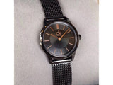 Buy Shop Calvin Klein Minimal Black Dial Black Mesh Bracelet Watch for Women - K3M23421 USA Online