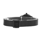 Buy Shop Calvin Klein Minimal Black Dial Black Mesh Bracelet Watch for Women - K3M234B1 USA Online
