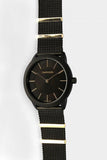 Buy Shop Calvin Klein Minimal Black Dial Black Steel Strap Watch For Men - K3M524Z1 USA Online