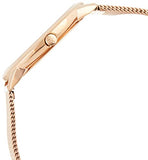 Buy Shop Calvin Klein Minimal Black Dial Rose Gold Mesh Bracelet Watch for Men - K3M21621 USA Online