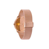 Buy Shop Calvin Klein Minimal Black Dial Rose Gold Mesh Bracelet Watch for Men - K3M2162Y USA Online