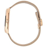 Buy Shop Calvin Klein Minimal Black Dial Rose Gold Mesh Bracelet Watch for Men - K3M2162Y USA Online