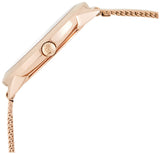 Buy Shop Calvin Klein Minimal Black Dial Rose Gold Mesh Bracelet Watch for Men - K3M22621 USA Online