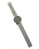 Buy Shop Calvin Klein Minimal Black Dial Silver Mesh Bracelet Watch for Men - K3M21123 USA Online