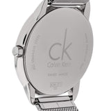 Buy Shop Calvin Klein Minimal Blue Dial Silver Mesh Bracelet Watch for Men - K3M2112N USA Online