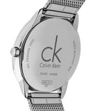 Buy Shop Calvin Klein Minimal Blue Dial Silver Mesh Bracelet Watch for Women - K3M2212N USA Online
