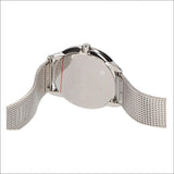 Buy Shop Calvin Klein Minimal Blue Dial Silver Mesh Bracelet Watch for Women - K3M2212N USA Online