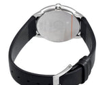 Buy Shop Calvin Klein Minimal Diamonds Black Dial Black Leather Strap Watch for Men - K3M211CS USA Online