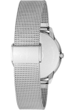 Buy Shop Calvin Klein Minimal Grey Dial Silver Mesh Bracelet Watch for Men - K3M22124 USA Online