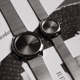 Buy Shop Calvin Klein Minimal Grey Dial Silver Mesh Bracelet Watch for Women - K3M221Y3 USA Online