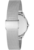 Buy Shop Calvin Klein Minimal Grey Dial Silver Mesh Bracelet Watch for Women - K3M221Y3 USA Online