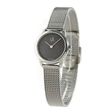 Buy Shop Calvin Klein Minimal Grey Dial Silver Mesh Bracelet Watch for Women - K3M2312X USA Online