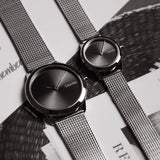 Buy Shop Calvin Klein Minimal Grey Dial Silver Mesh Bracelet Watch for Women - K3M231Y3 USA Online