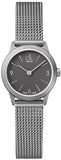 Buy Shop Calvin Klein Minimal Grey Dial Silver Mesh Bracelet Watch for Women - K3M53154 USA Online