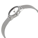 Buy Shop Calvin Klein Minimal White Dial Silver Mesh Bracelet Watch for Women - K3M231Y6 USA Online