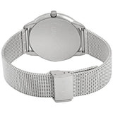 Buy Shop Calvin Klein Minimal White Dial Silver Mesh Bracelet Watch for Men - K3M5115X USA Online