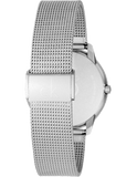 Buy Shop Calvin Klein Minimal Silver Dial Silver Mesh Bracelet Watch for Men - K3M21126 USA Online