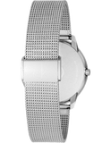 Calvin Klein Minimal Silver Dial Silver Mesh Bracelet Watch for Men - K3M2112Z