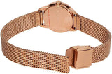 Buy Shop Calvin Klein Minimal White Dial Rose Gold Mesh Bracelet Watch for Women - K3M23626 USA Online