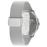 Buy Shop Calvin Klein Minimal White Dial Silver Mesh Bracelet Watch for Men - K3M2112Y USA Online