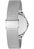 Buy Shop Calvin Klein Minimal White Dial Silver Mesh Bracelet Watch for Men - K3M22126 USA Online
