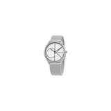 Buy Shop Calvin Klein Minimal White Dial Silver Mesh Bracelet Watch for Men - K3M5115X USA Online