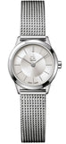 Buy Shop Calvin Klein Minimal White Dial Silver Mesh Bracelet Watch for Women - K3M23126 USA Online