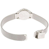 Buy Shop Calvin Klein Minimal White Dial Silver Mesh Bracelet Watch for Women - K3M2312Y USA Online