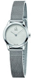 Buy Shop Calvin Klein Minimal White Dial Silver Mesh Bracelet Watch for Women - K3M2312Y USA Online