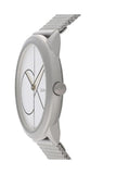 Buy Shop Calvin Klein Minimal White Dial Silver Mesh Bracelet Watch for Women - K3M5215X USA Online