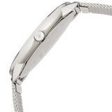 Buy Shop Calvin Klein Minimalist Black Dial Silver Mesh Bracelet Watch for Men - K3M2112X USA Online