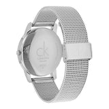 Buy Shop Calvin Klein City Chronograph White Dial Silver Mesh Bracelet Watch for Men - K2G2G126 USA Online