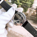 Buy Shop Calvin Klein Posh Black Dial Black Leather Strap Watch for Men - K8Q311C1 USA Online