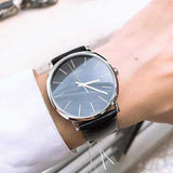 Buy Shop Calvin Klein Posh Black Dial Black Leather Strap Watch for Men - K8Q311C1 USA Online