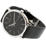 Buy Shop Calvin Klein Posh Black Dial Black Leather Strap Watch for Men - K8Q311C1 USA Online