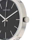 Buy Shop Calvin Klein Posh Black Dial Black Leather Strap Watch for Men - K8Q311C1 USA Online