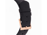 Buy Shop Calvin Klein Posh Black Dial Black Leather Strap Watch for Men - K8Q316C3 USA Online