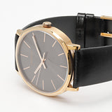 Buy Shop Calvin Klein Posh Black Dial Black Leather Strap Watch for Men - K8Q316C3 USA Online