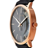 Buy Shop Calvin Klein Posh Black Dial Black Leather Strap Watch for Men - K8Q316C3 USA Online