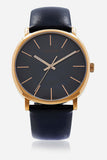 Buy Shop Calvin Klein Posh Black Dial Black Leather Strap Watch for Men - K8Q316C3 USA Online