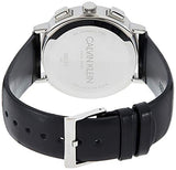 Buy Shop Calvin Klein Posh Black Dial Black Leather Strap Watch for Men - K8Q371C1 USA Online