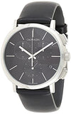 Buy Shop Calvin Klein Posh Black Dial Black Leather Strap Watch for Men - K8Q371C1 USA Online