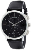 Buy Shop Calvin Klein Posh Black Dial Black Leather Strap Watch for Men - K8Q371C1 USA Online